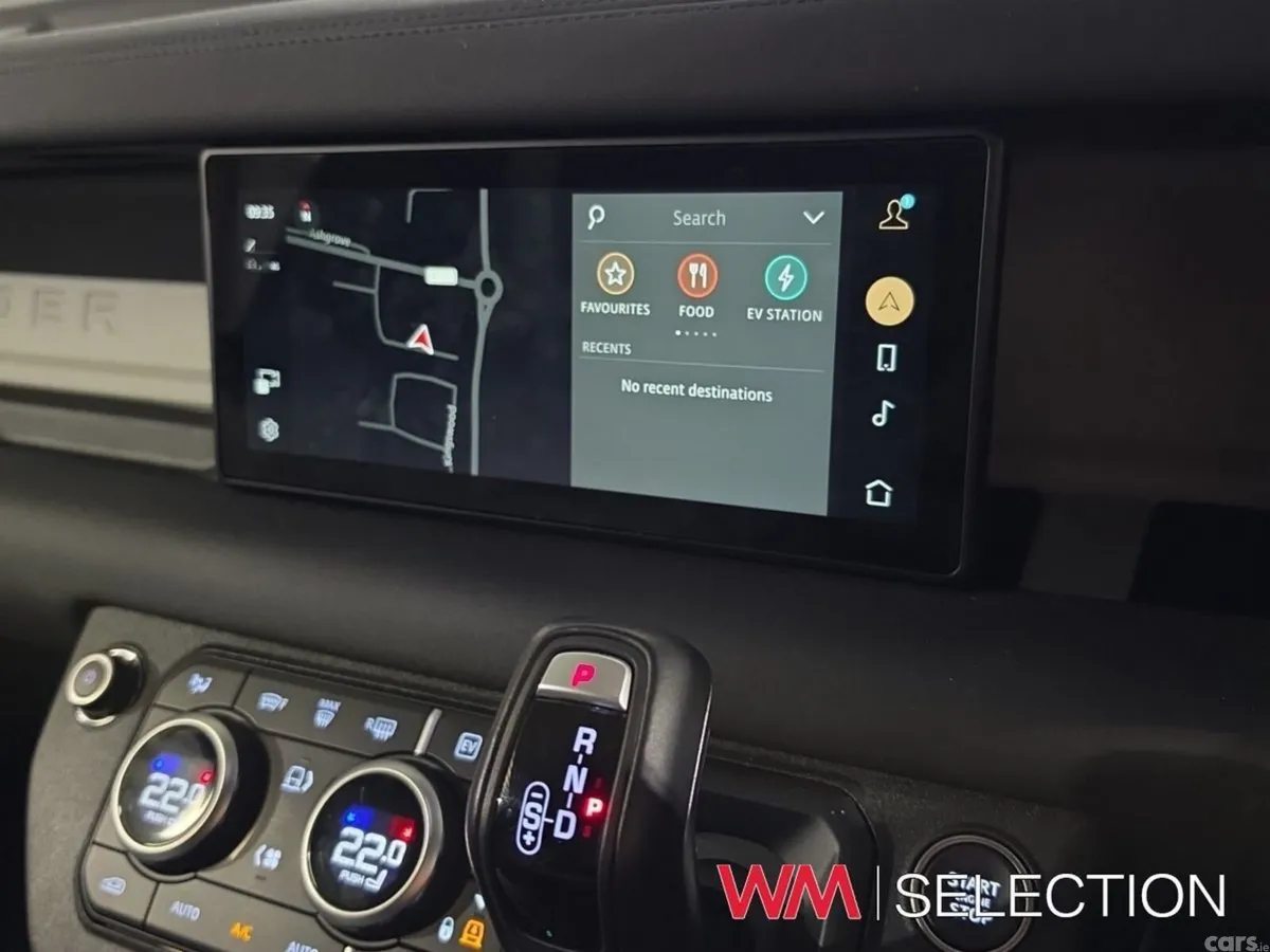 Land Rover Defender SUV, Petrol Plug-in Hybrid, 2023, Black