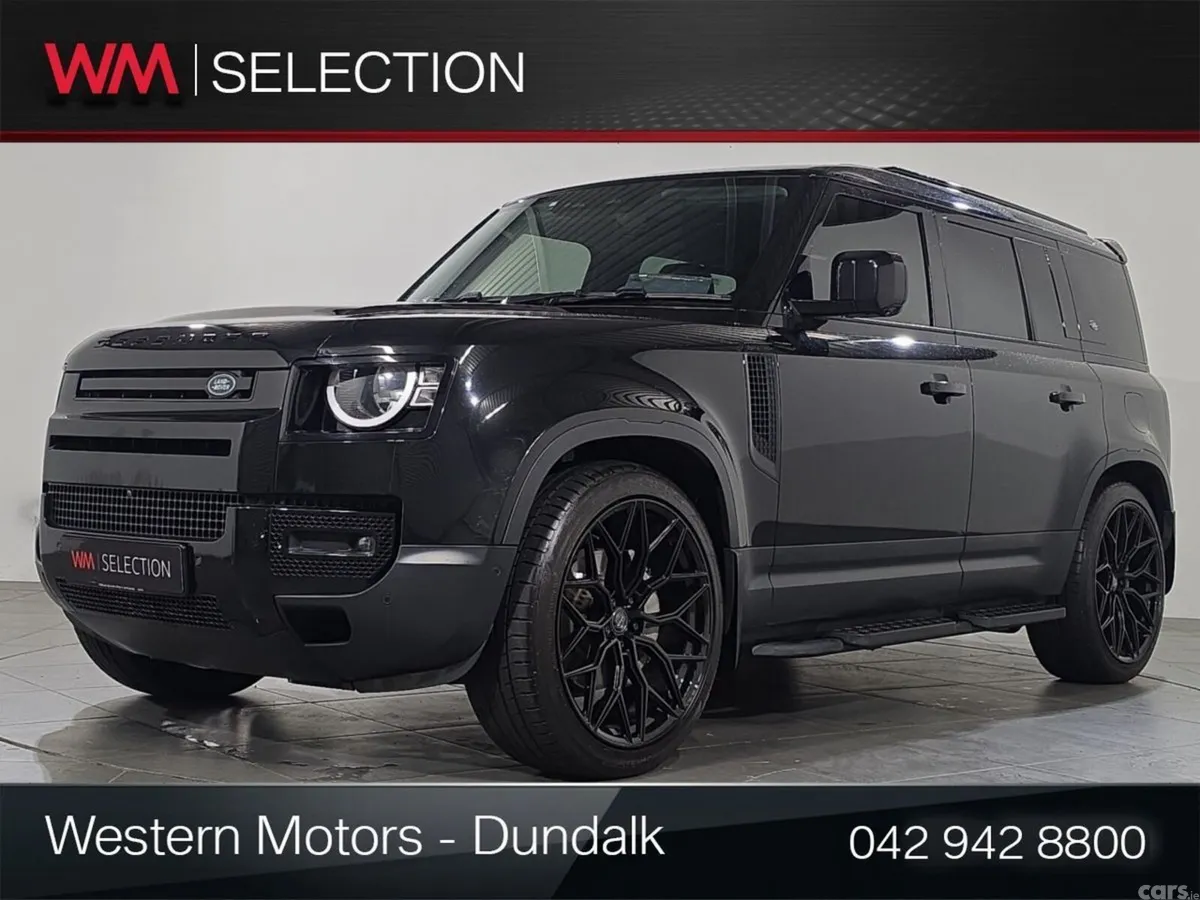 Land Rover Defender SUV, Petrol Plug-in Hybrid, 2023, Black