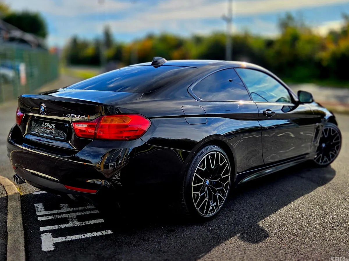 BMW 4-Series Coupe, Diesel, 2017, Black