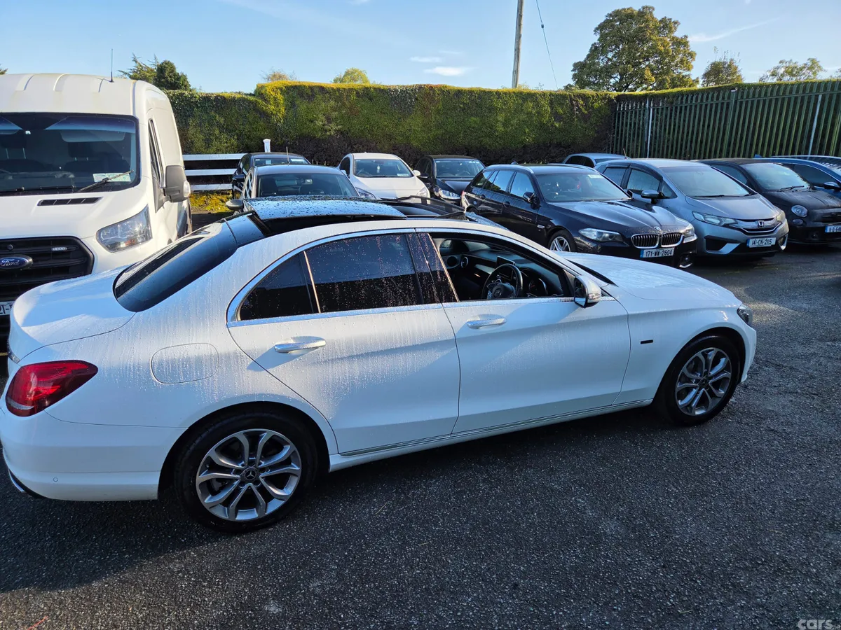 Mercedes-Benz C-Class Saloon, Petrol Plug-in Hybrid, 2018, White
