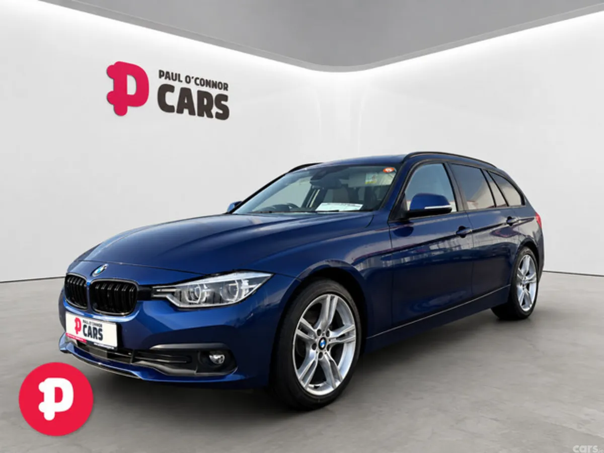 BMW 3-Series Estate, Diesel, 2017, Blue