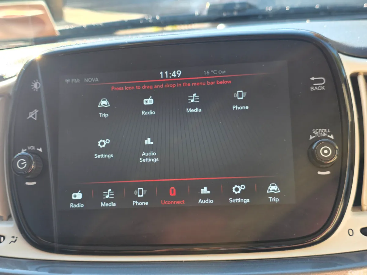 Fiat 500 Hatchback, Petrol, 2023, Grey