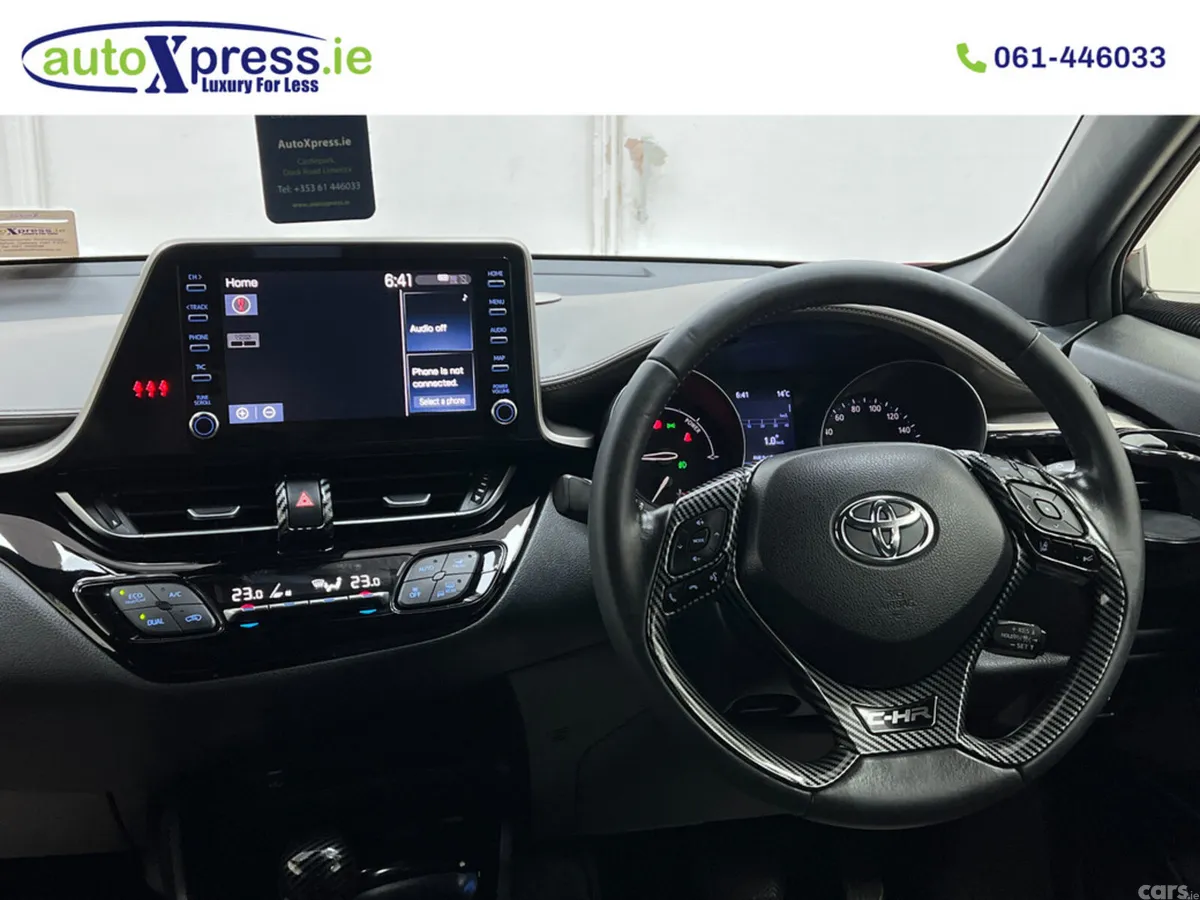 Toyota C-HR SUV, Petrol Hybrid, 2020, Red
