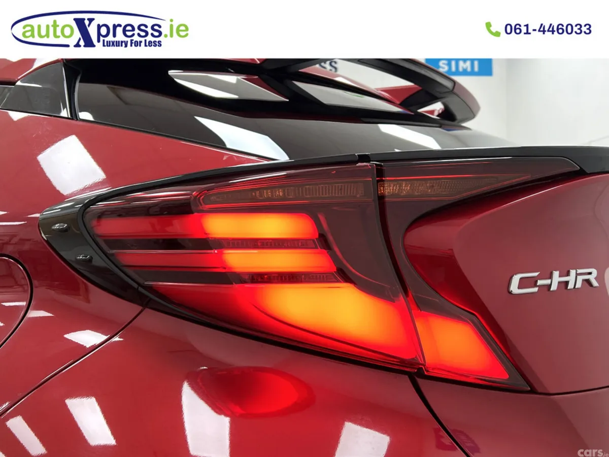 Toyota C-HR SUV, Petrol Hybrid, 2020, Red