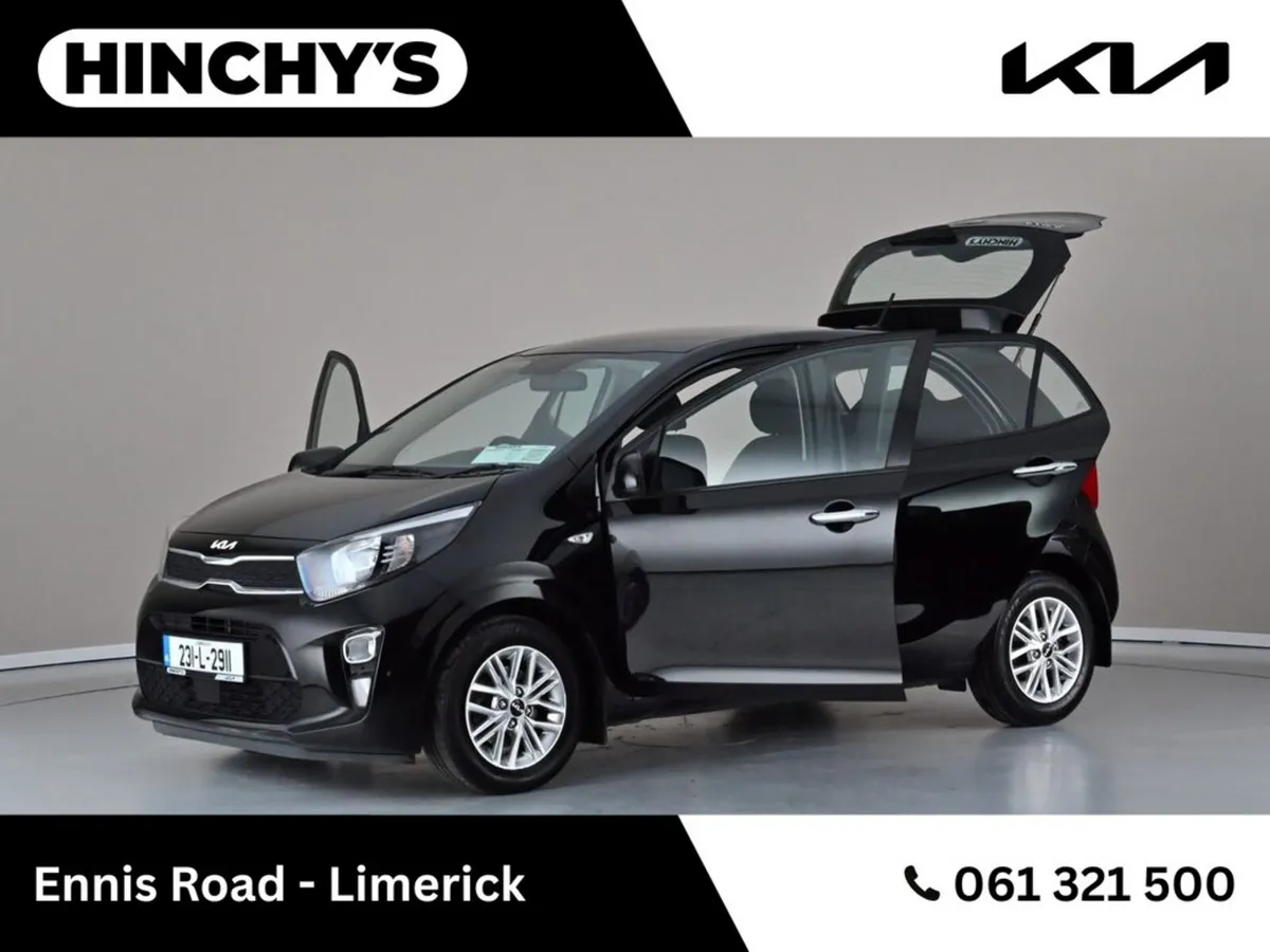 Kia Picanto Hatchback, Petrol, 2023, Black