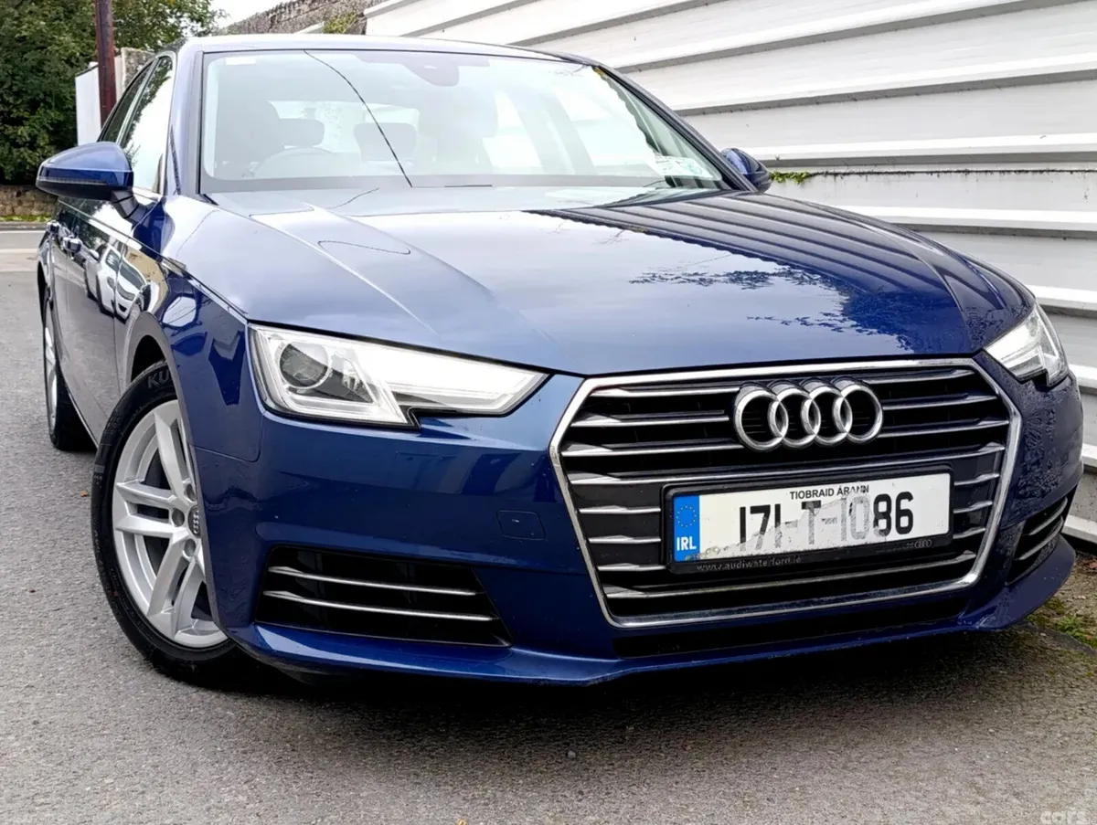 Audi A4 Saloon, Diesel, 2017, Blue