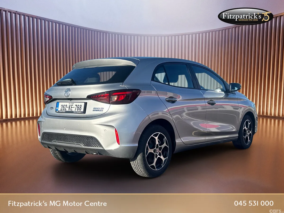 MG MG3 Hatchback, Petrol Hybrid, 2026, Grey