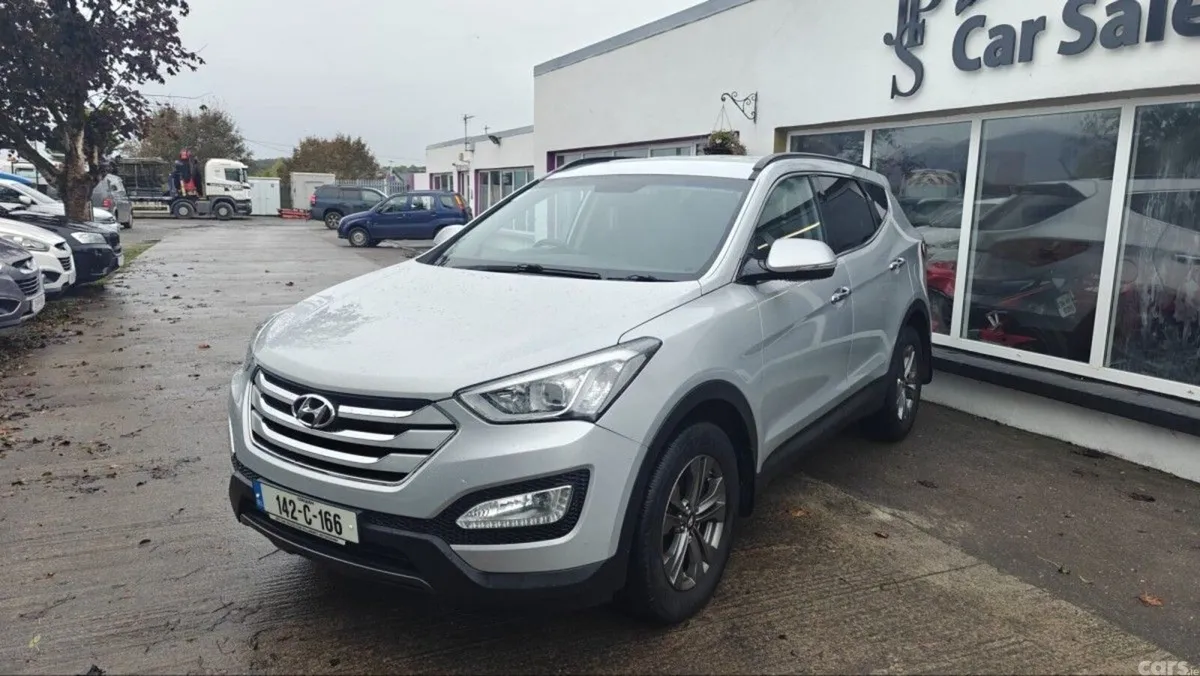 Hyundai Santa Fe SUV, Diesel, 2014, Silver