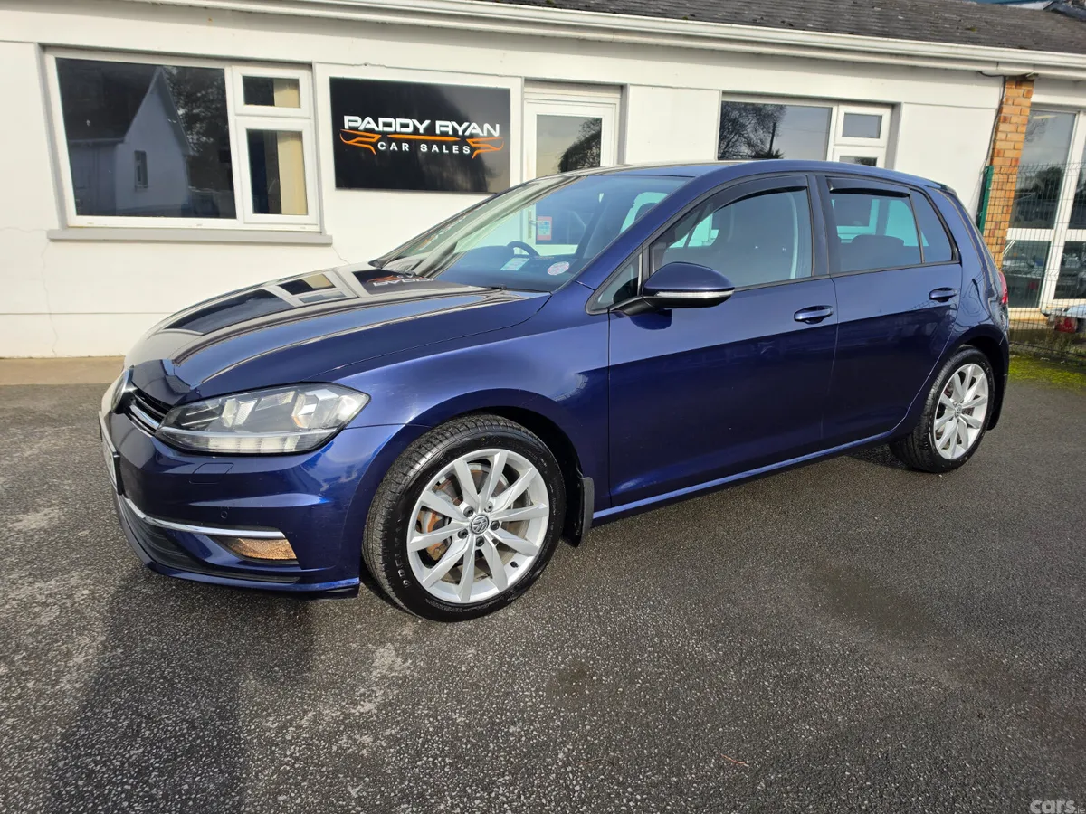 Volkswagen Golf Hatchback, Diesel, 2018, Blue