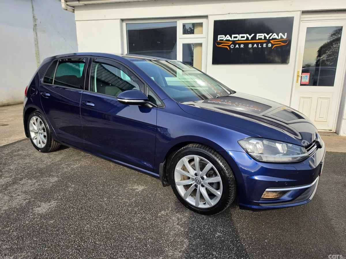 Volkswagen Golf Hatchback, Diesel, 2018, Blue