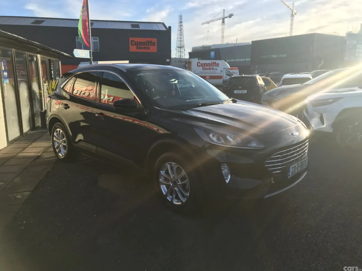 Ford Kuga SUV, Petrol Plug-in Hybrid, 2023, Black