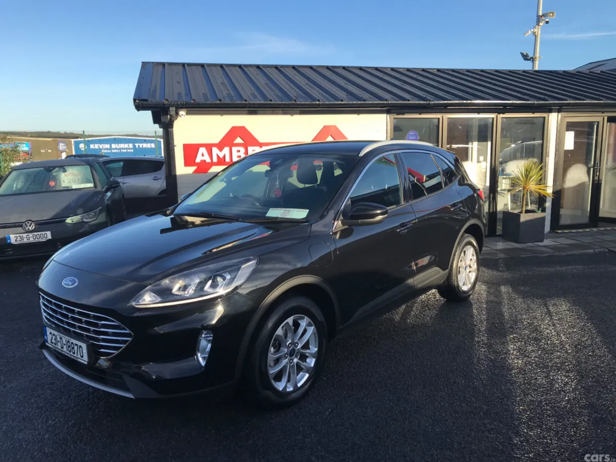 Ford Kuga SUV, Petrol Plug-in Hybrid, 2023, Black