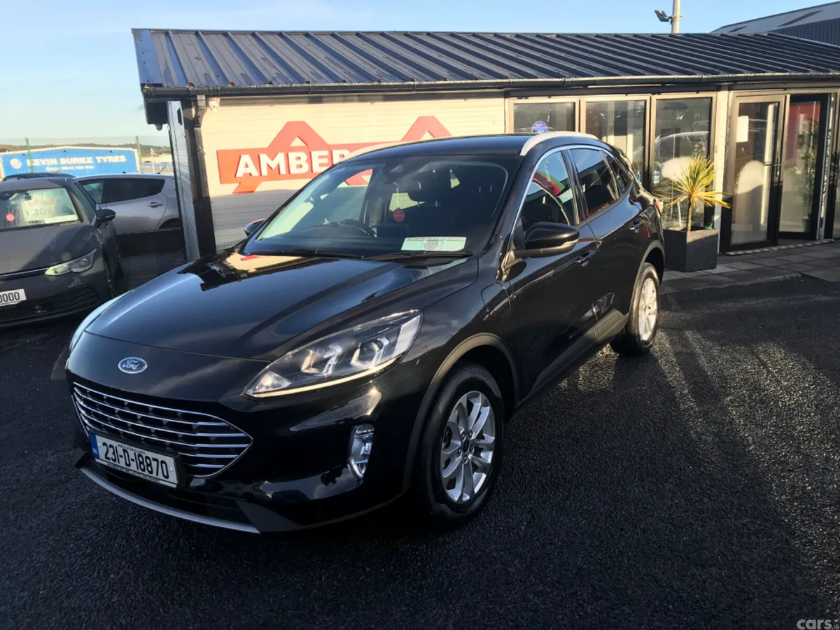 Ford Kuga SUV, Petrol Plug-in Hybrid, 2023, Black