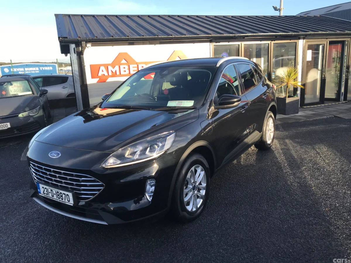 Ford Kuga SUV, Petrol Plug-in Hybrid, 2023, Black