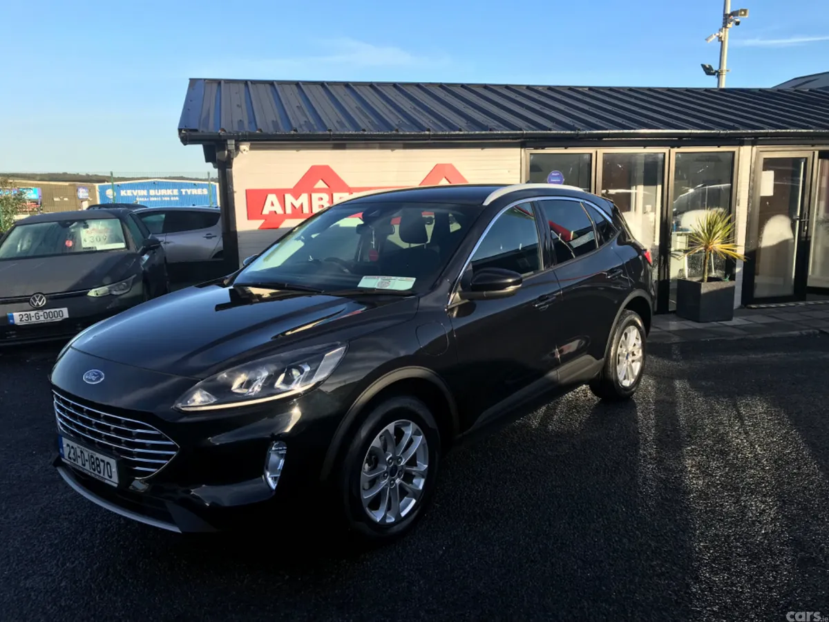 Ford Kuga SUV, Petrol Plug-in Hybrid, 2023, Black