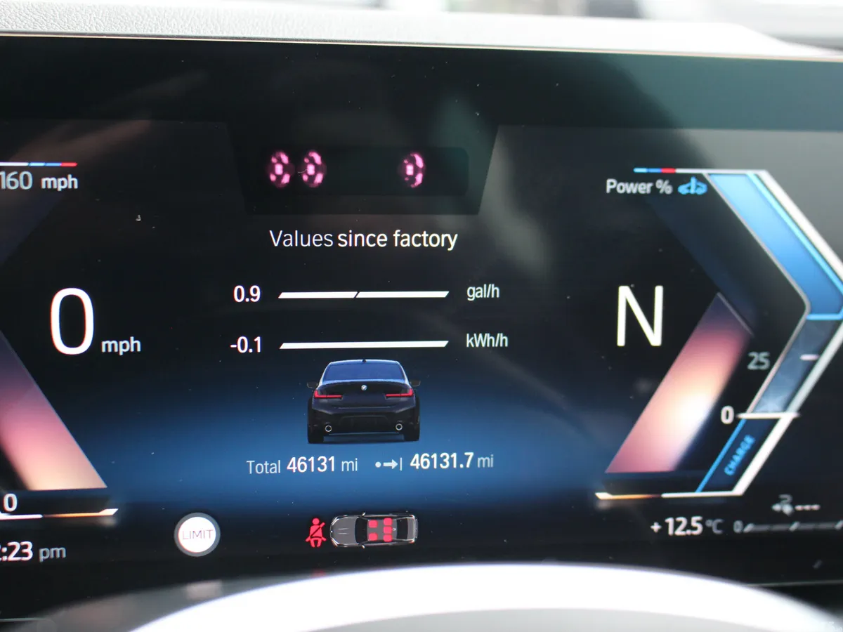 BMW 3-Series Saloon, Petrol Hybrid, 2023, Black