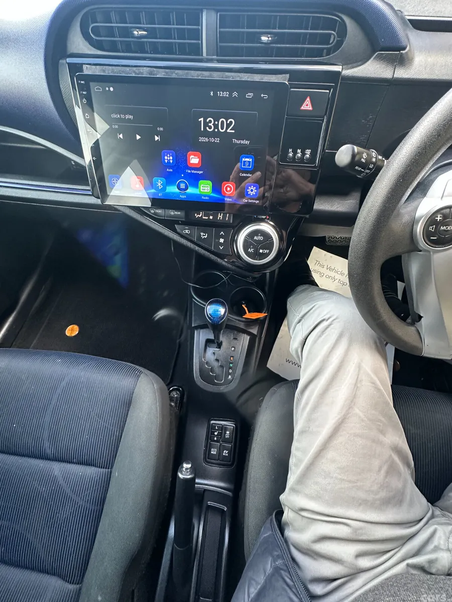 Toyota Aqua Hatchback, Petrol Hybrid, 2015, Orange