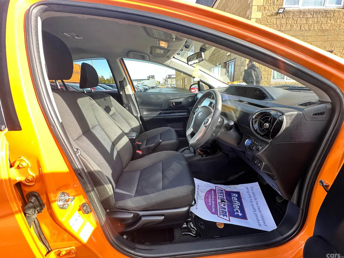 Toyota Aqua Hatchback, Petrol Hybrid, 2015, Orange