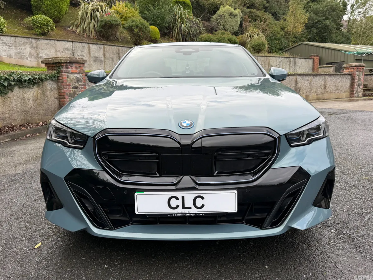 BMW i5 Saloon, Electric, 2024, Green