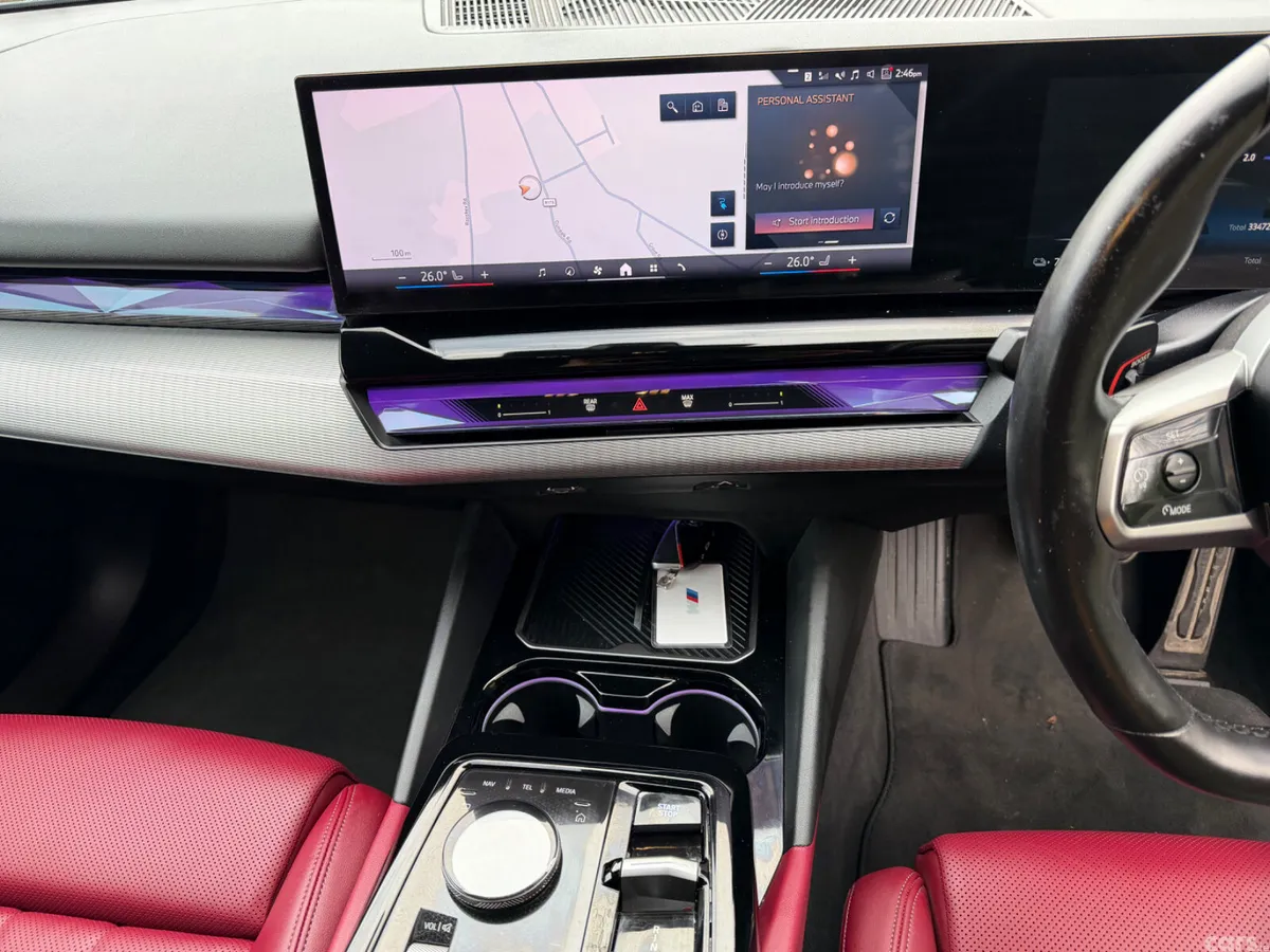 BMW i5 Saloon, Electric, 2024, Green