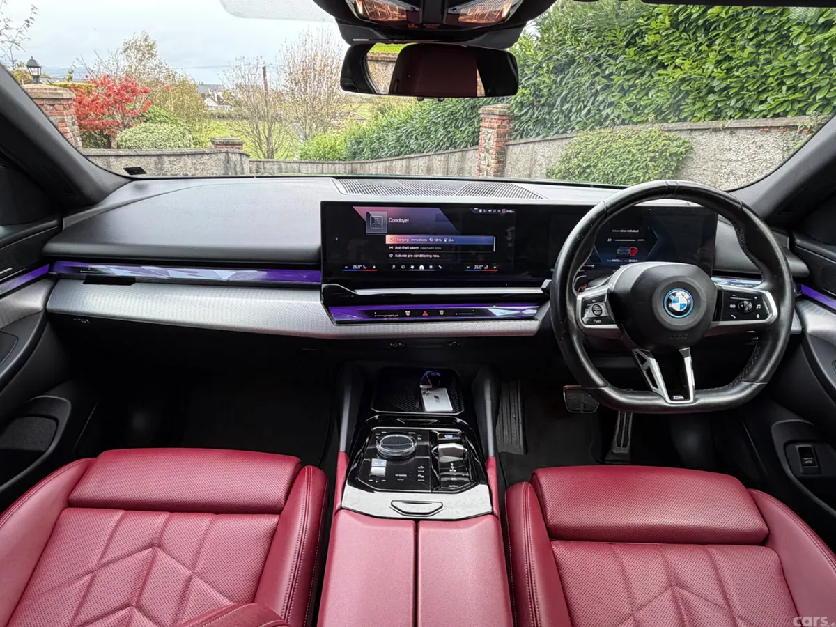 BMW i5 Saloon, Electric, 2024, Green