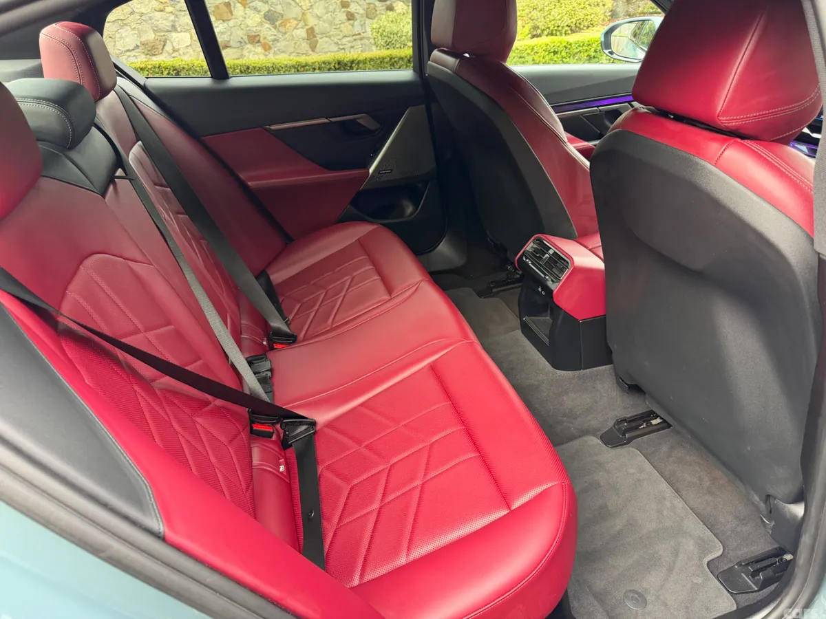 BMW i5 Saloon, Electric, 2024, Green