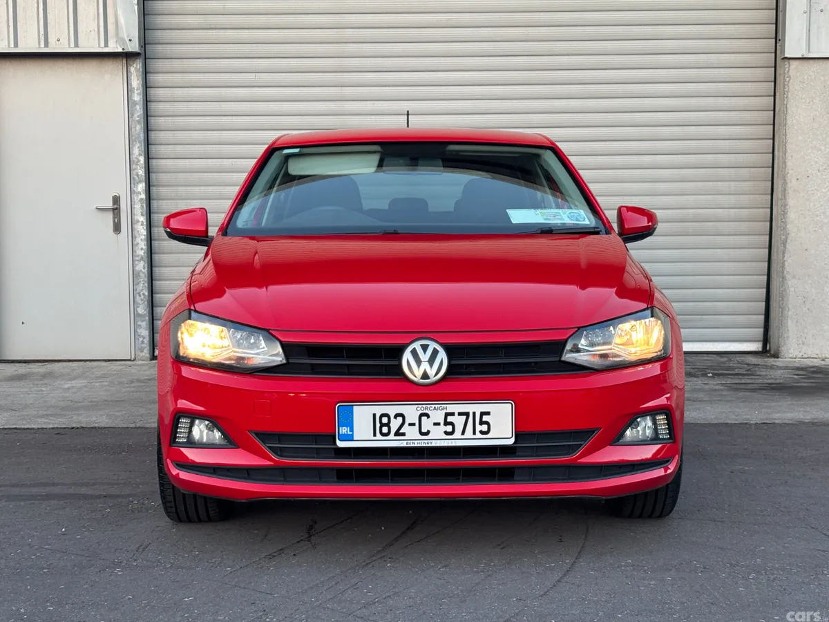 Volkswagen Polo Hatchback, Petrol, 2018, Red