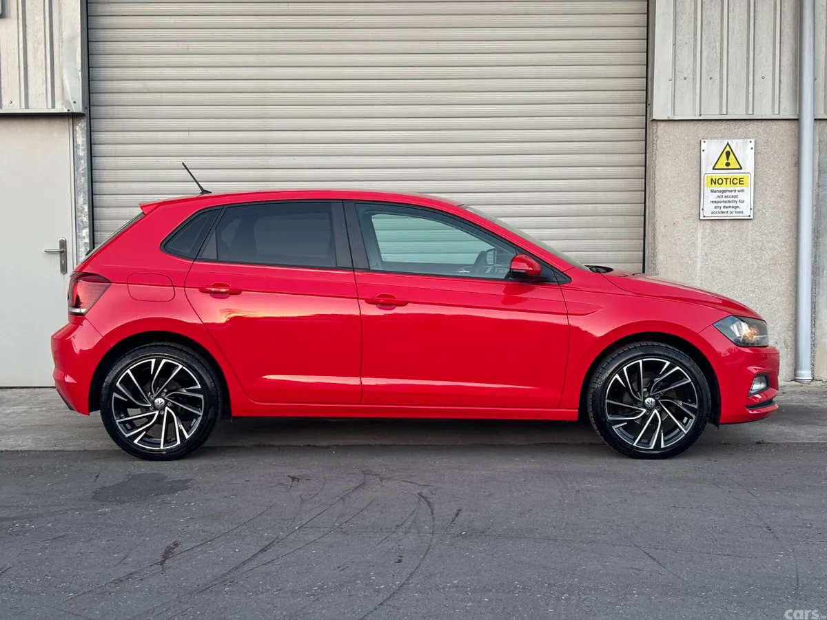Volkswagen Polo Hatchback, Petrol, 2018, Red