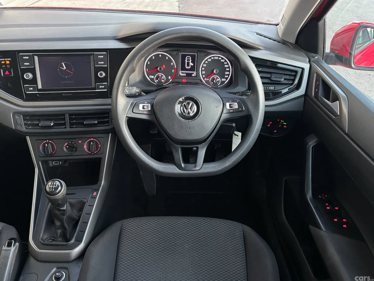 Volkswagen Polo Hatchback, Petrol, 2018, Red