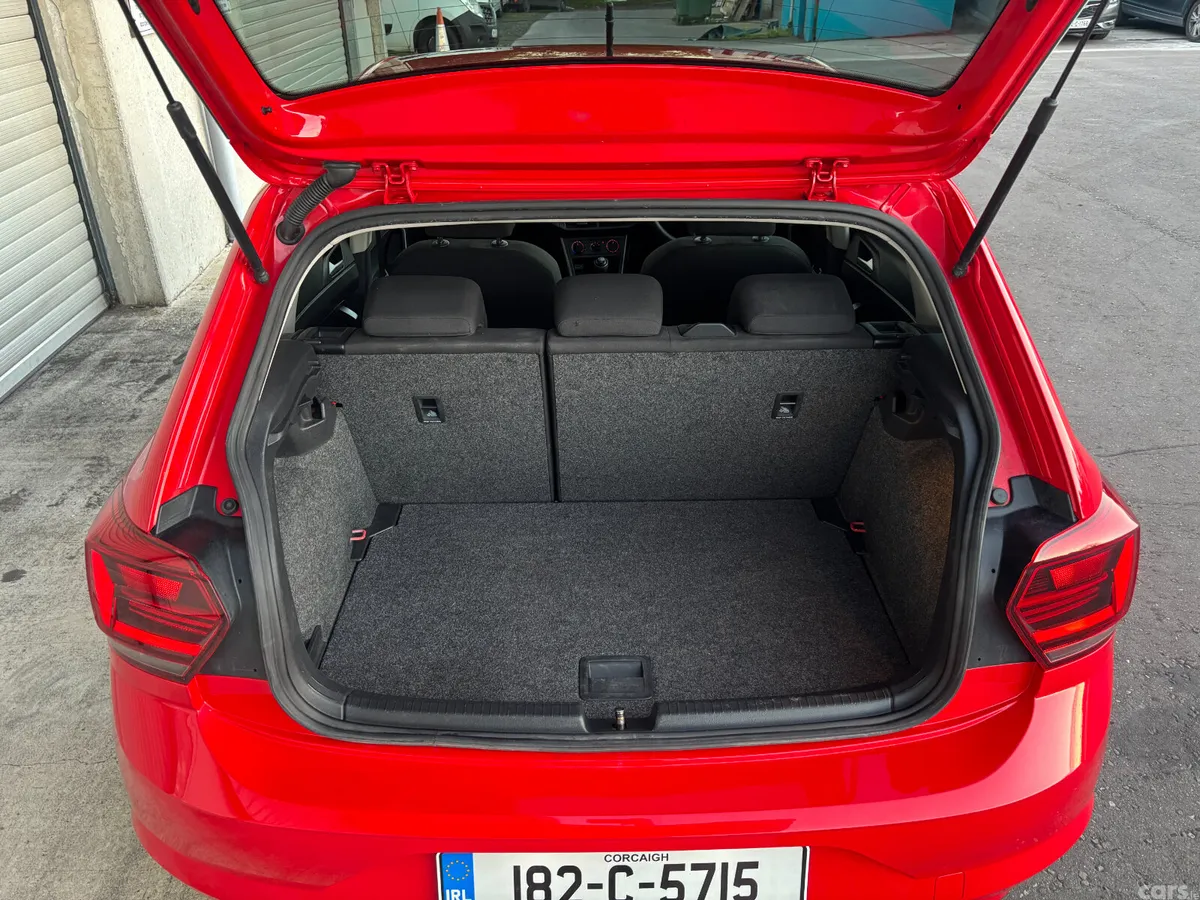 Volkswagen Polo Hatchback, Petrol, 2018, Red