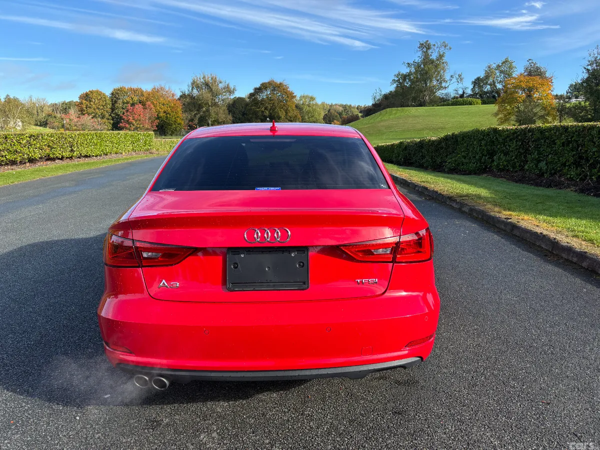Audi A3 Saloon, Petrol, 2015, Red