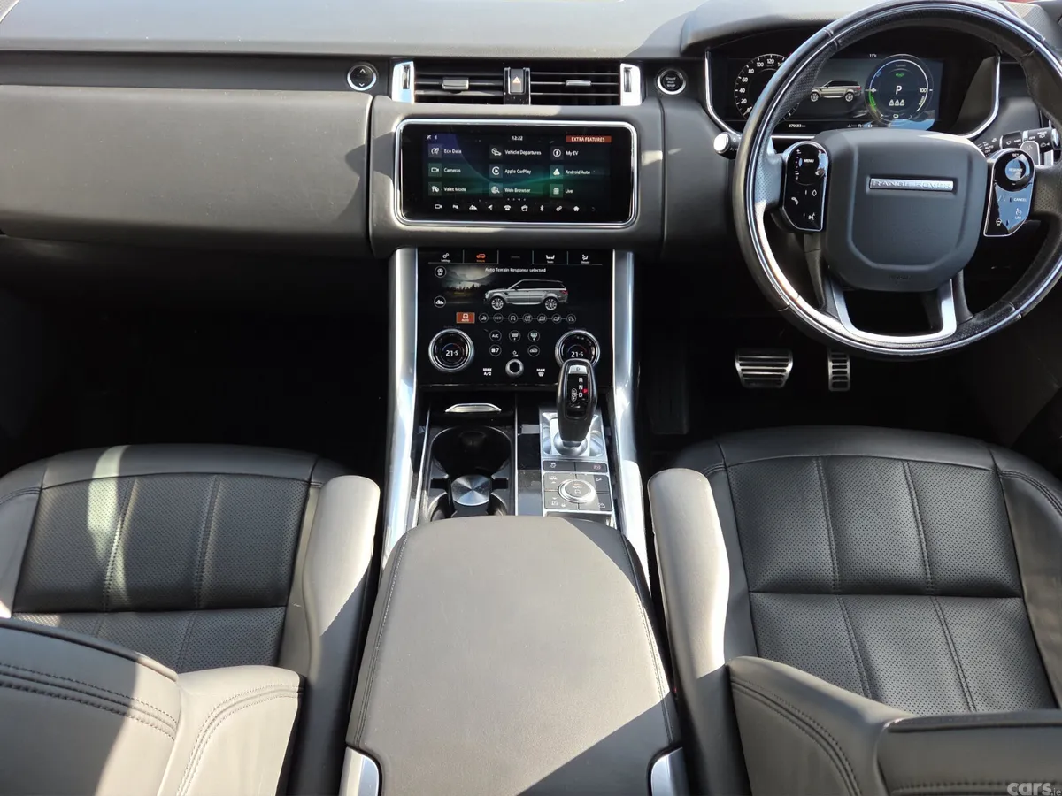 Land Rover Range Rover Sport SUV, Petrol Plug-in Hybrid, 2021, Black