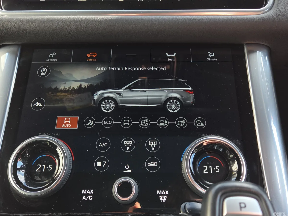 Land Rover Range Rover Sport SUV, Petrol Plug-in Hybrid, 2021, Black