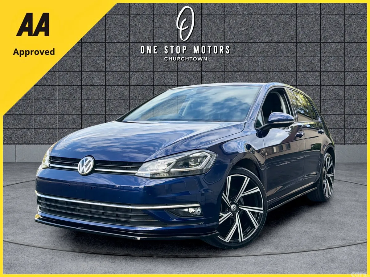Volkswagen Golf Hatchback, Petrol, 2019, Blue