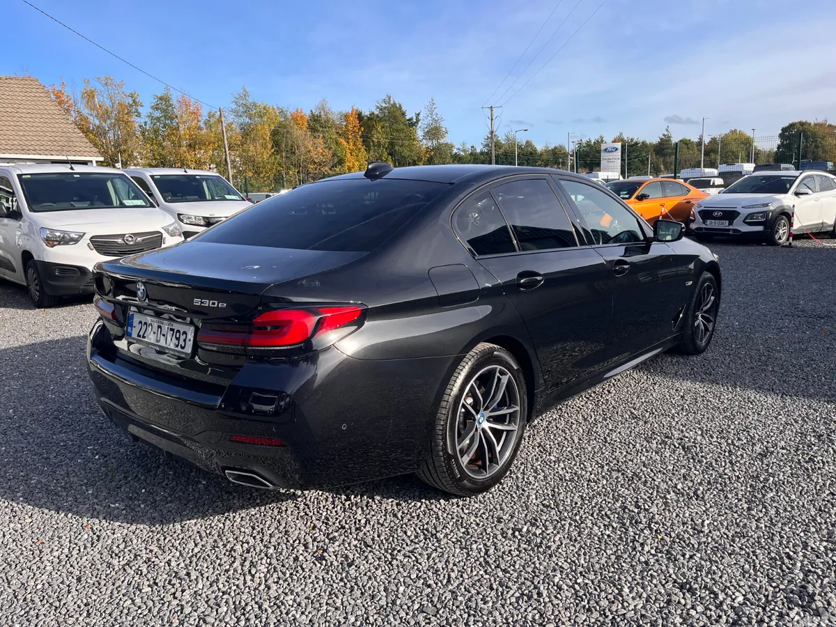 BMW 5-Series Saloon, Petrol Plug-in Hybrid, 2022, Black