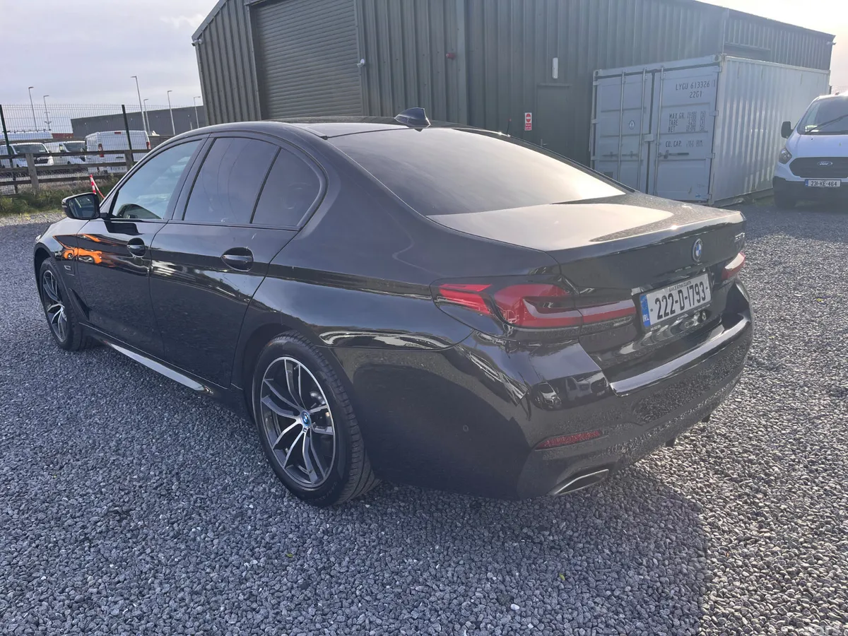 BMW 5-Series Saloon, Petrol Plug-in Hybrid, 2022, Black
