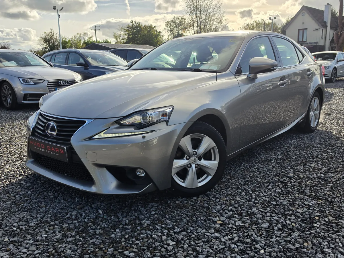 Lexus IS Saloon, Petrol Hybrid, 2014, Silver