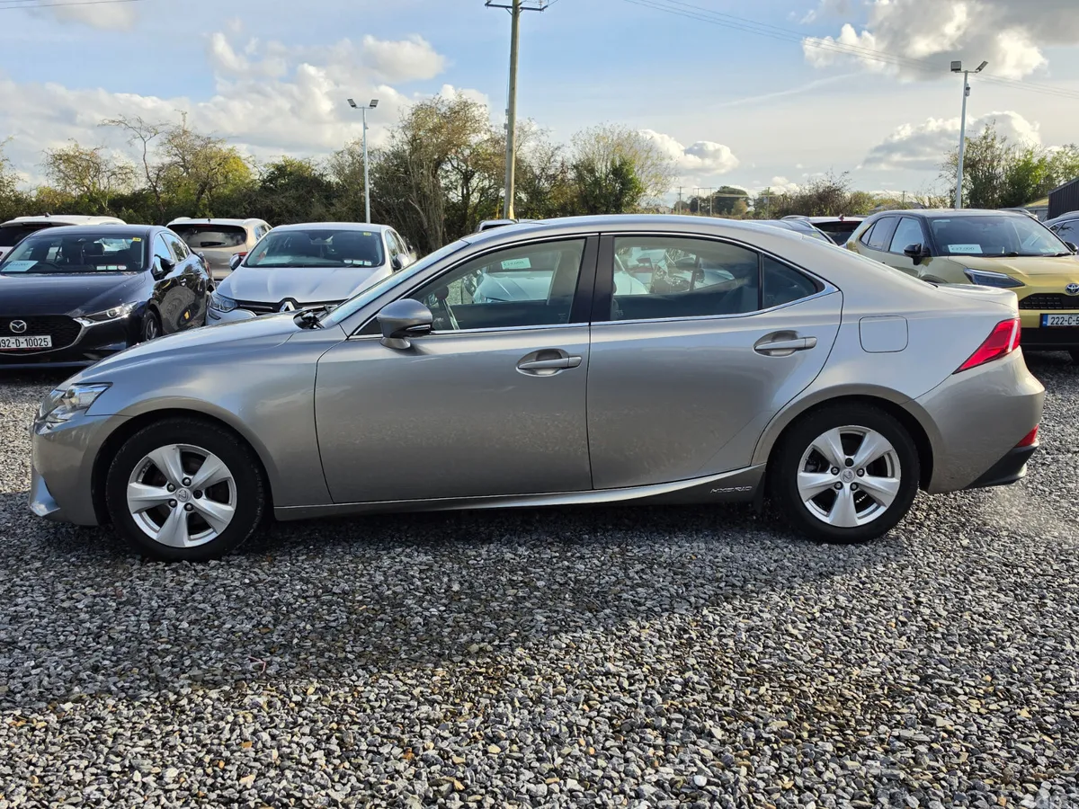 Lexus IS Saloon, Petrol Hybrid, 2014, Silver