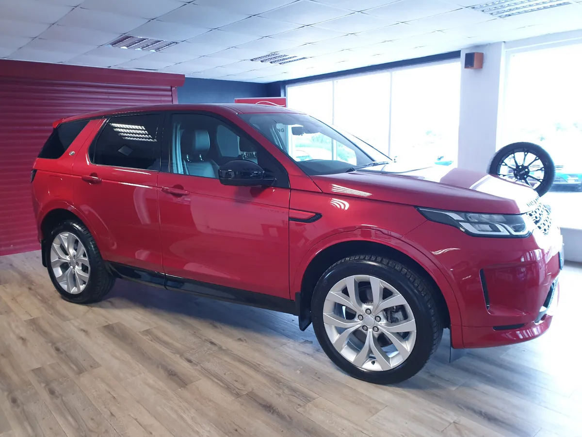 Land Rover Discovery Sport SUV, Petrol Plug-in Hybrid, 2022, Red