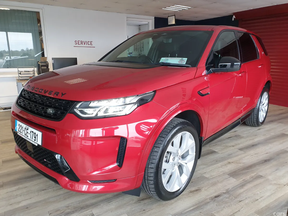 Land Rover Discovery Sport SUV, Petrol Plug-in Hybrid, 2022, Red