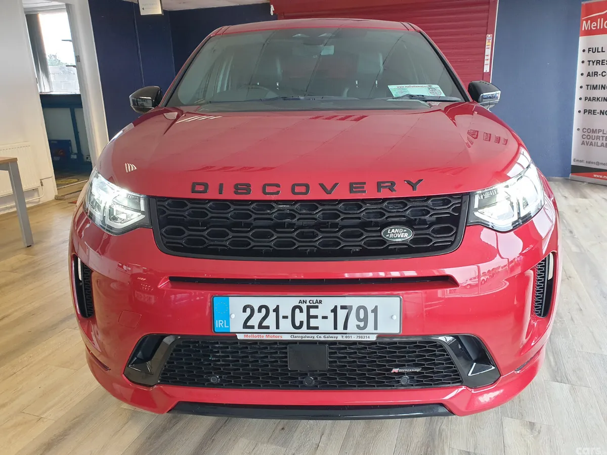 Land Rover Discovery Sport SUV, Petrol Plug-in Hybrid, 2022, Red