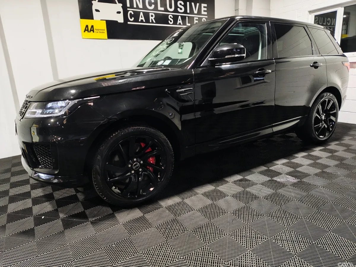 Land Rover Range Rover Sport SUV, Petrol Plug-in Hybrid, 2019, Black
