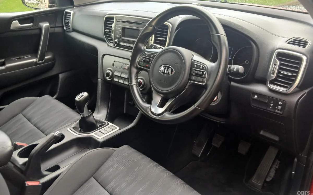 Kia Sportage SUV, Diesel, 2017, Red