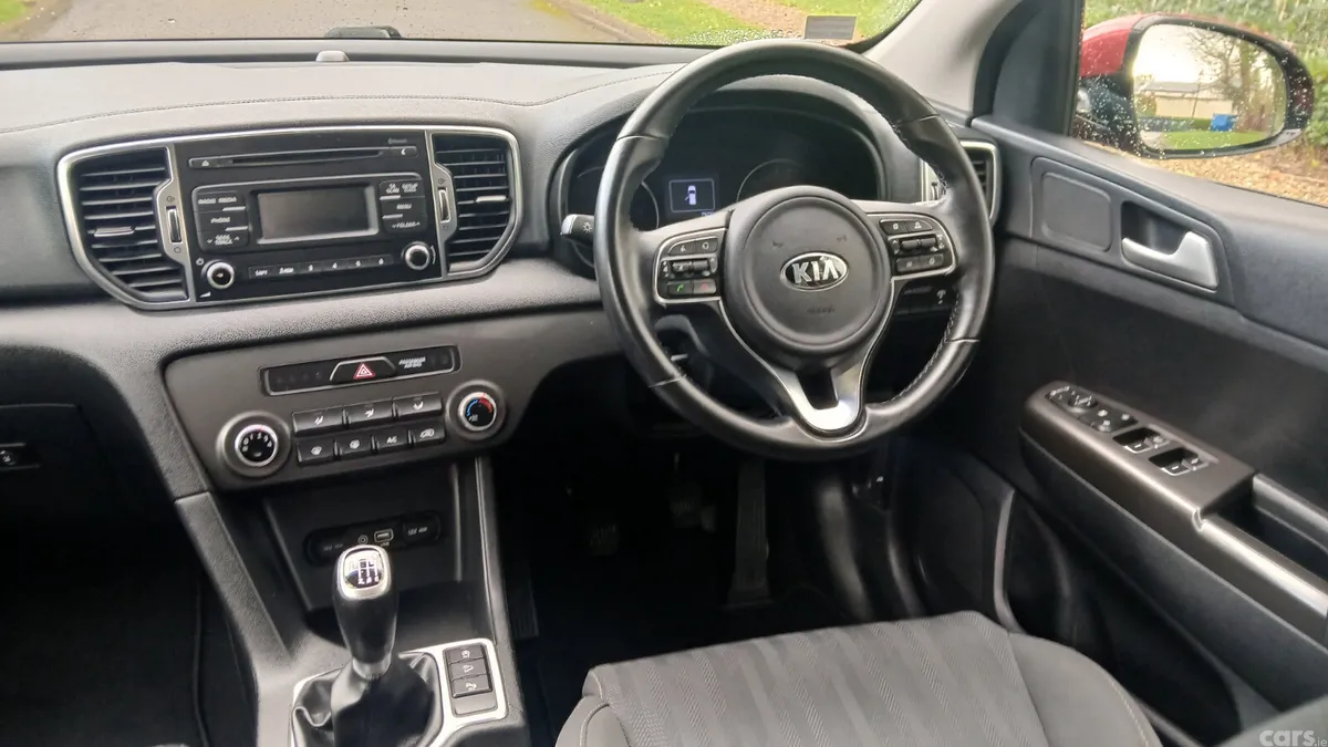 Kia Sportage SUV, Diesel, 2017, Red
