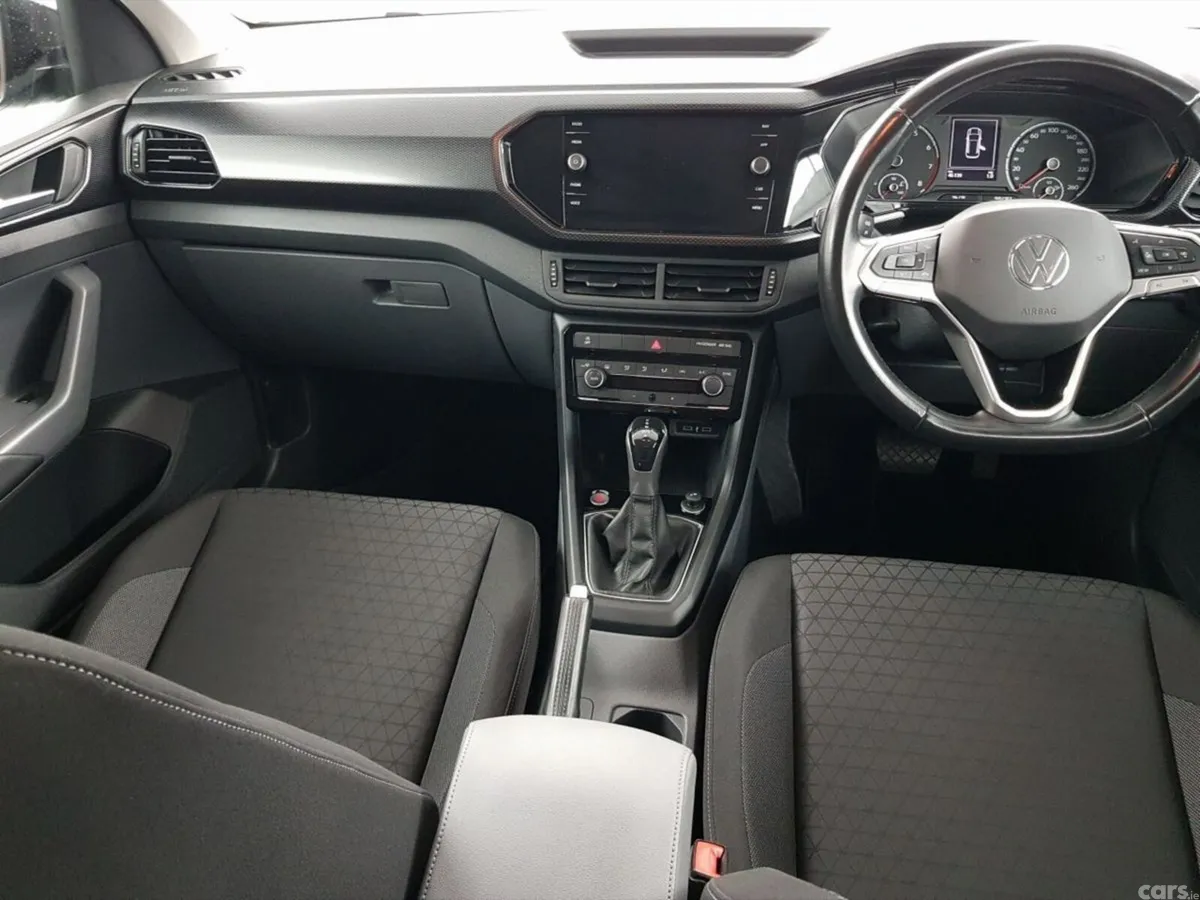 Volkswagen T-Cross Hatchback, Petrol, 2021, Black