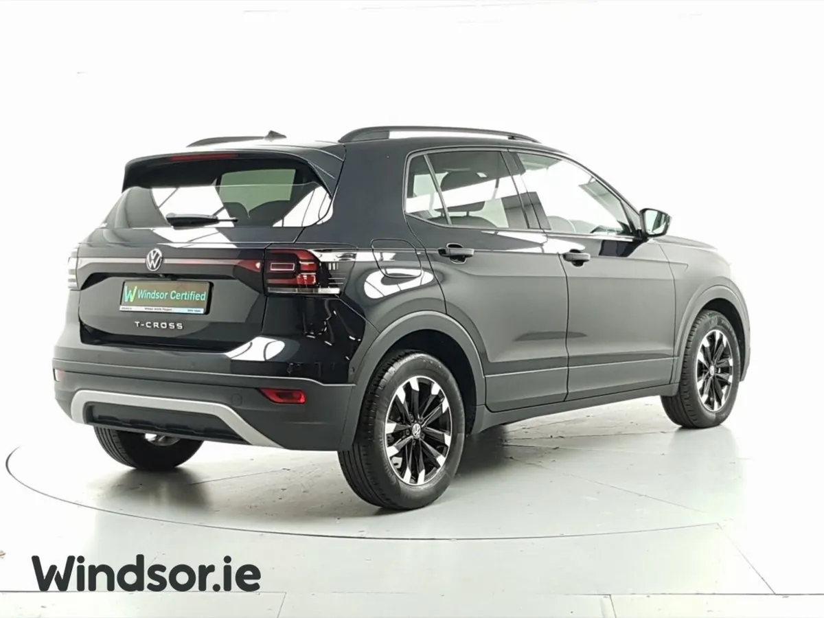 Volkswagen T-Cross Hatchback, Petrol, 2021, Black