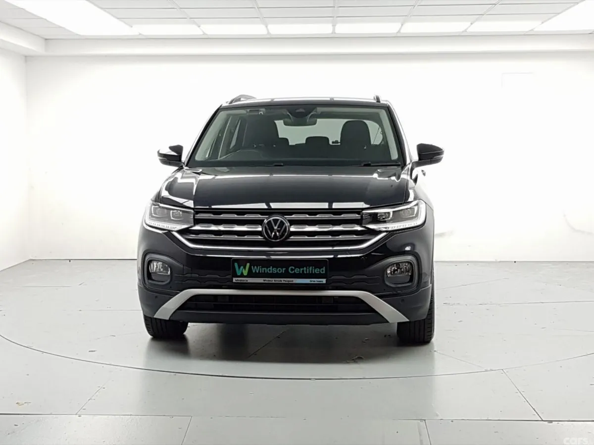 Volkswagen T-Cross Hatchback, Petrol, 2021, Black