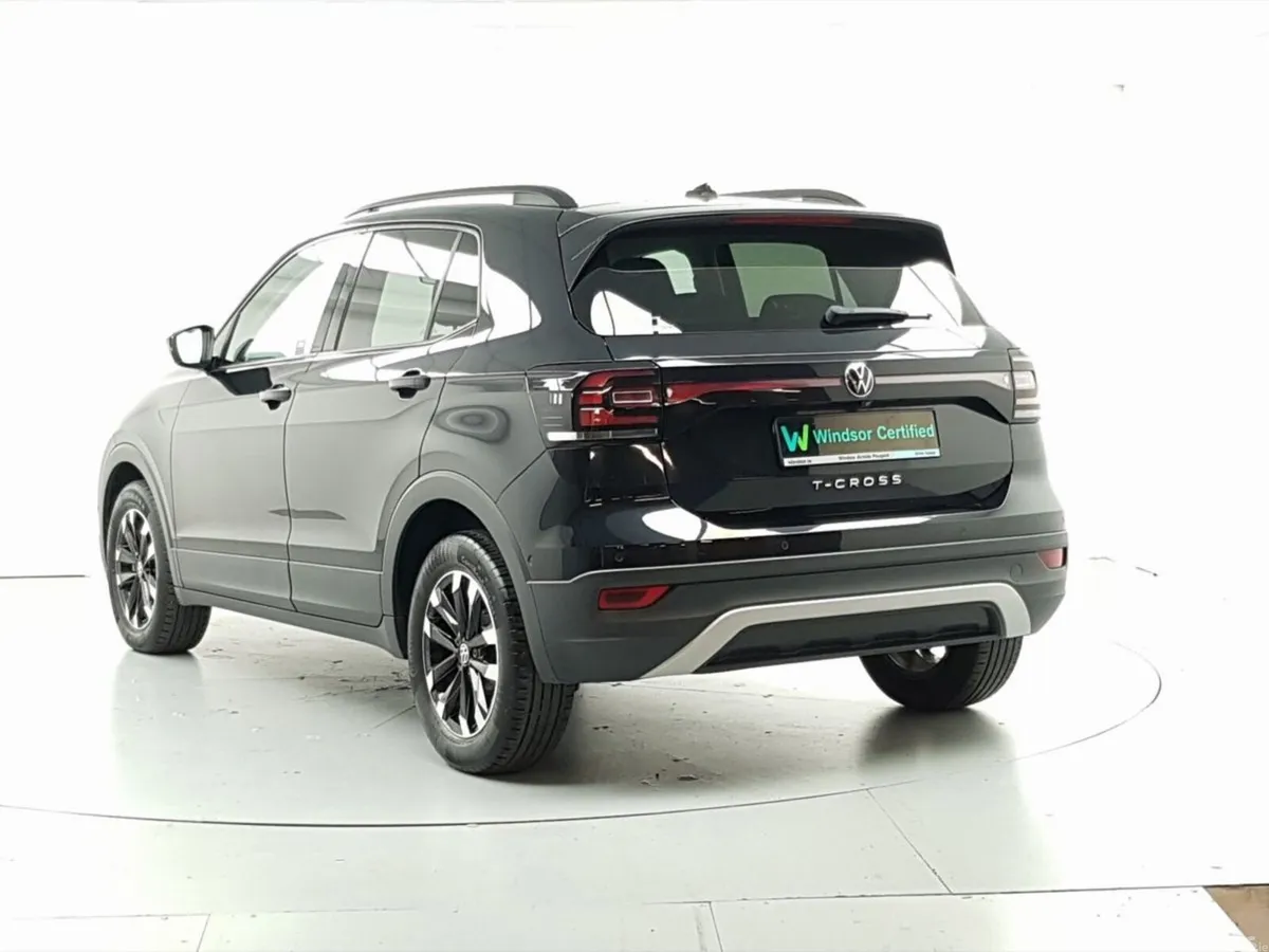 Volkswagen T-Cross Hatchback, Petrol, 2021, Black