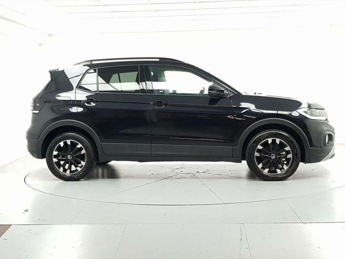 Volkswagen T-Cross Hatchback, Petrol, 2021, Black