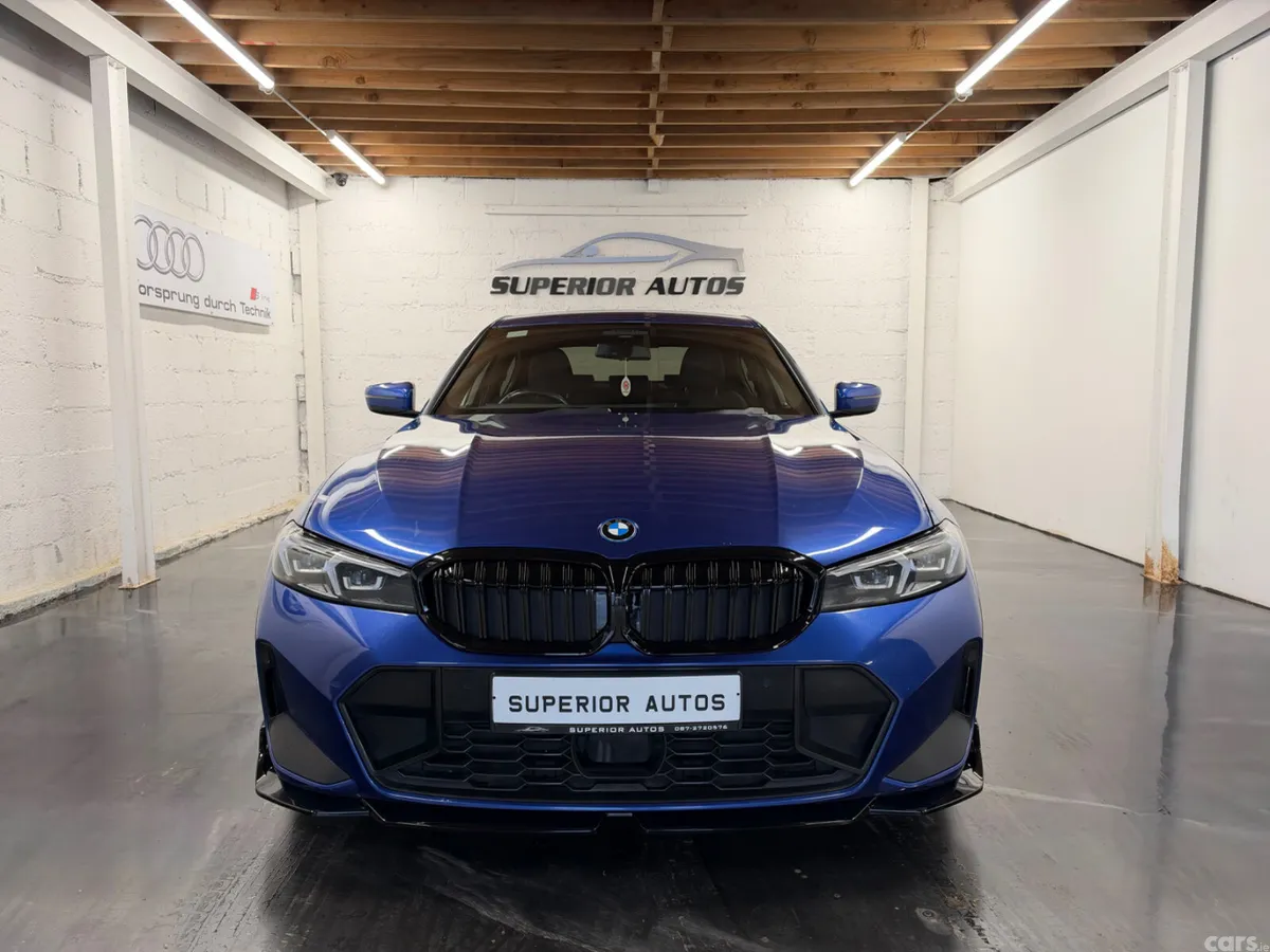 BMW 3-Series Saloon, Petrol Hybrid, 2023, Blue
